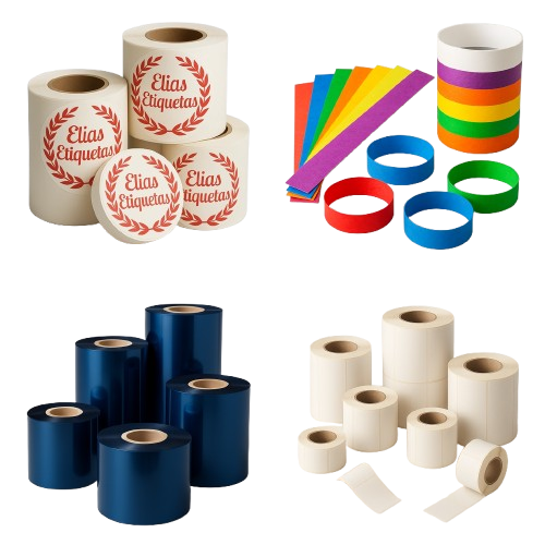 Elias Etiquetas — colagem de produtos (etiquetas, pulseiras, ribbons)